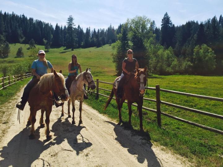 Horse back riding