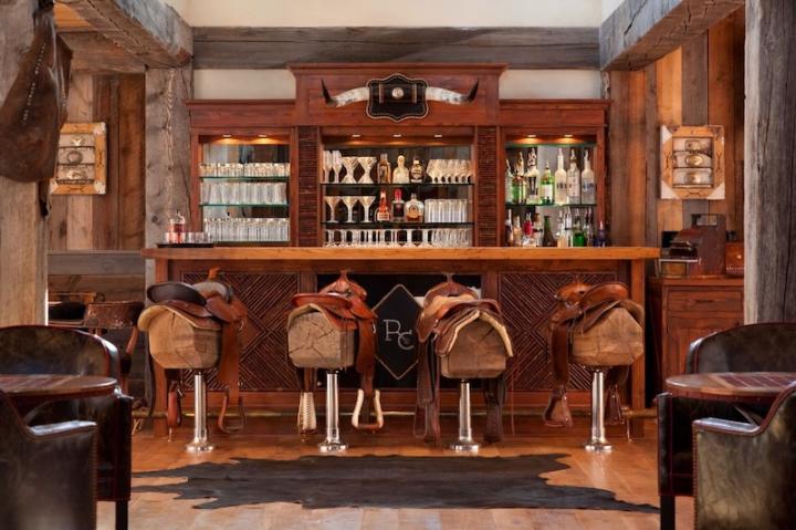 Ranch saloon bar